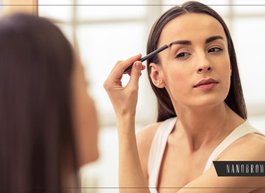 makijaż brwi